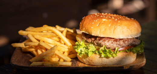 Burger & fries